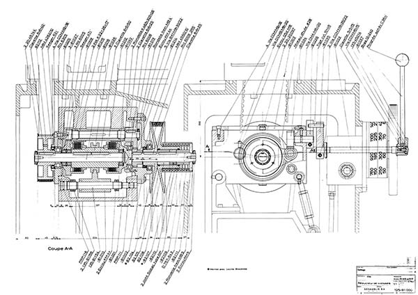 Редуктор токарно-гвинторізного верстата Schaublin 125